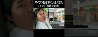 マイクラ配信中に大量にきたコメント「松明を焚け！」 #イニミニ切り抜き #shorts