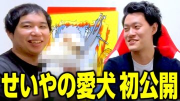 せいやの愛犬初公開【粗品とサシ呑み後編】