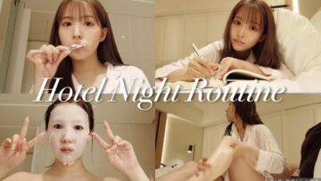 ホテルナイトルーティン🌙