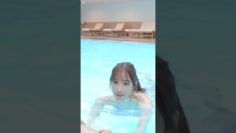 プールとこなん🏊‍♀️ #プール　#美女  #夏休み  #水着 #cute