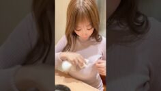 いつもこうやってシミ取りするはめになってます…. #shorts #小宵こなん