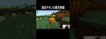 溶岩チキンの歌を熱唱するせいや #イニミニ切り抜き #マイクラ #マインクラフト