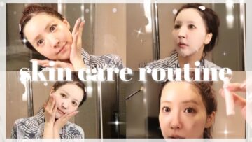【GRWM】旅行先でのスキンケアルーティン🌙