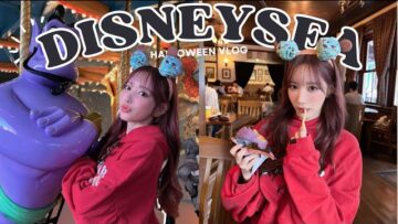 【VLOG】こなんといく食い倒れディズニーハロウィン🎃🍔💞
