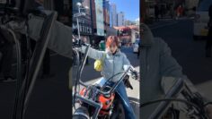 こなん社長ともなるとハーレーで帰ります🏍️ #vlog #japan #japan #fashion #密着 #小宵虎南 #小宵こなん