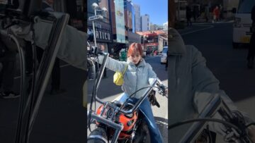 こなん社長ともなるとハーレーで帰ります🏍️ #vlog #japan #japan #fashion #密着 #小宵虎南 #小宵こなん