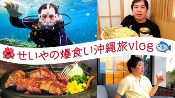 せいやの爆食い沖縄旅vlog