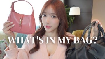【Whats in my bag?】現場のカバンとプライベートのカバン見せちゃいます👜🩷
